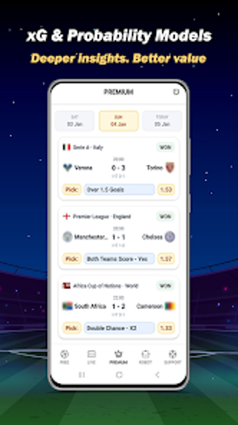 Bild 0 für BetPredict AI: Betting Ti…