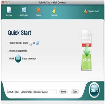 iPubsoft Text to ePub Converter for Mac