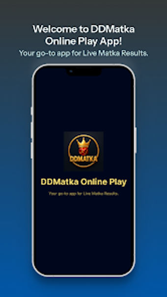 Immagine 0 per DDMatka Online Play App