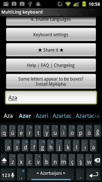 Immagine 0 per Azeri Keyboard Plugin