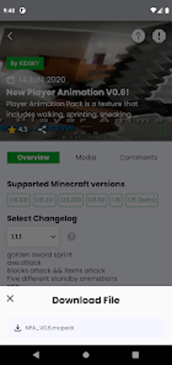 MCPEDL for Minecraftの画像0