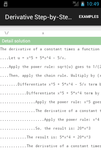 OLD Derivative Calc [see new in description below]