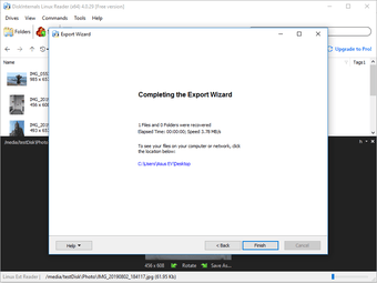 Image 0 for DiskInternals Linux Reade…