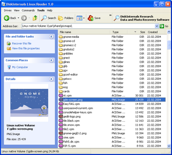 Image 4 pour DiskInternals Linux Reade…