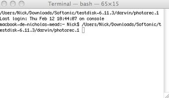 Download TestDisk for Mac