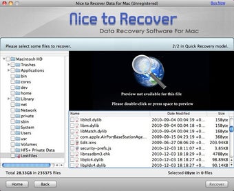 Image 0 pour Nice to Recover Data