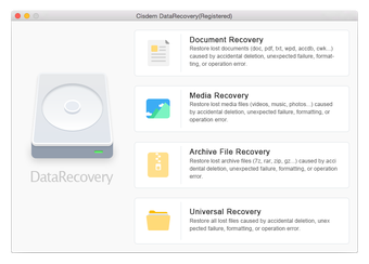 Cisdem DataRecovery的第0张图片