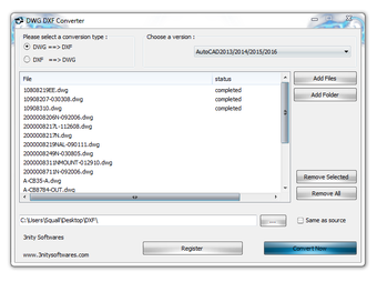 DWG DXF Converter