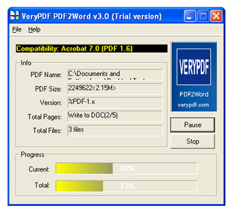 PDF2Word的第0张图片