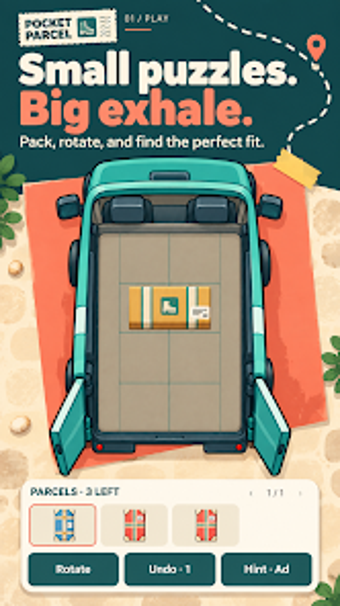 Bild 0 für PocketParcel: Packing Puz…