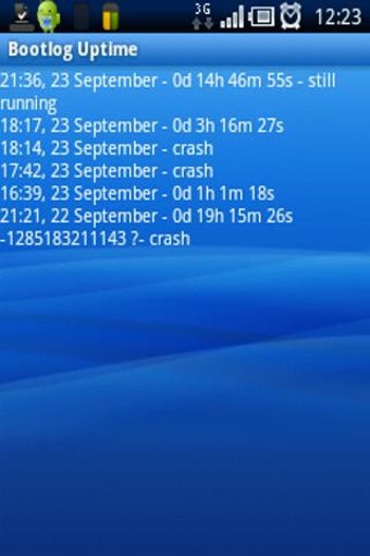Immagine 0 per Bootlog Uptime