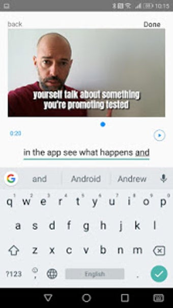 AutoCap - automatic video captions and subtitles