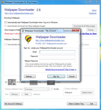 Obraz 2 dla Wallpaper Downloader