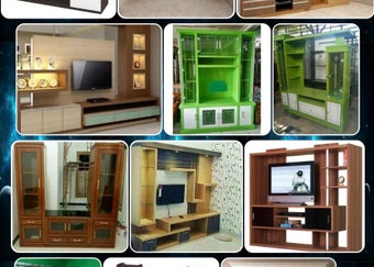 TV cabinet model