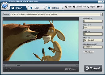 Image 1 for Free Flash to HTML5 Conve…