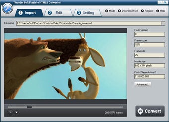 Free Flash to HTML5 Conve…の画像2