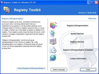 Immagine 0 per Registry Defragmentation