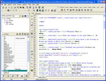 Macromedia HomeSite