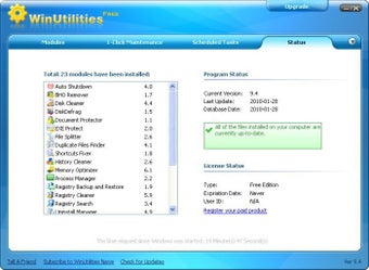 WinUtilities Free的第5张图片