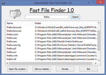 Immagine 0 per Fast File Finder