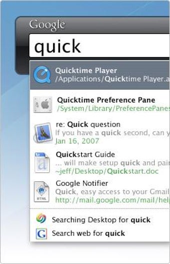 Google Desktop的第6张图片