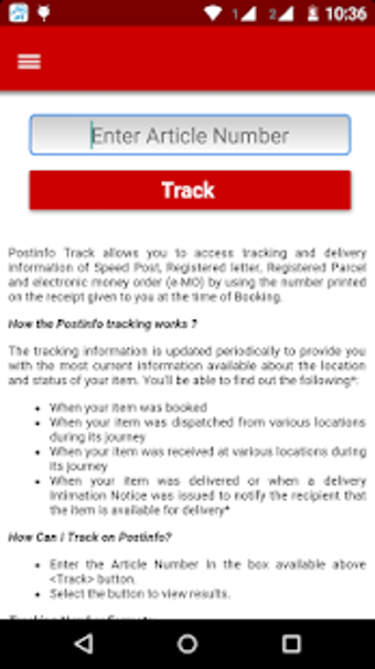 Image 0 for Postinfo