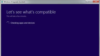 Windows 8 Upgrade Assistant