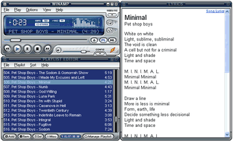 Obraz 1 dla Lyrics Plugin for Winamp