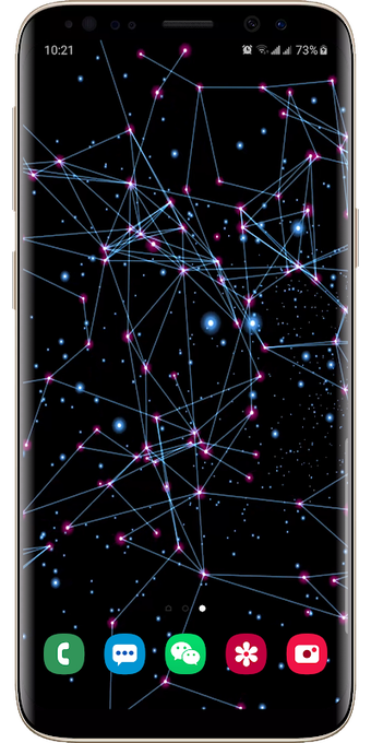 Galaxy Particle Live Wall…の画像0