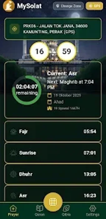 Imagen 0 para SolatTime: MY Prayer Time…