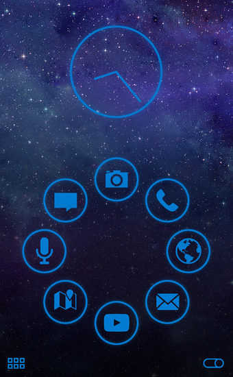 Stamped Blue SL Theme