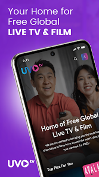 UVOtv: Watch Live TV  Mov…の画像0