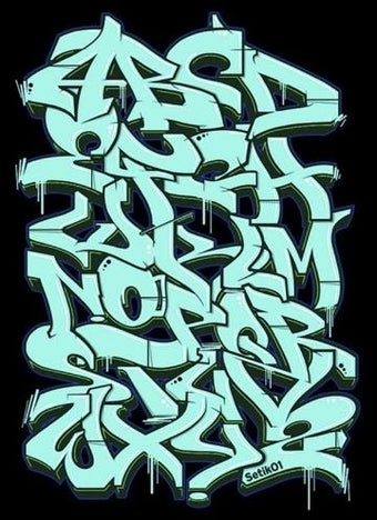 Image 0 pour lettering graffiti