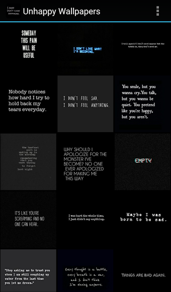 Bild 0 für Unhappy Wallpapers