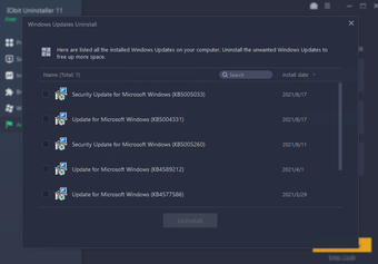 IObit Uninstallerの画像0