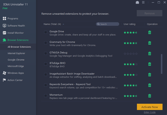 IObit Uninstallerの画像7
