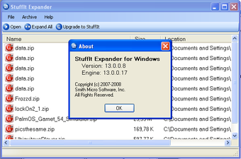 Obraz 0 dla StuffIt Expander