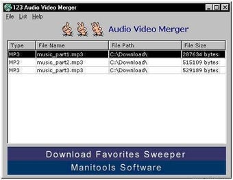 123 Audio Video Merger