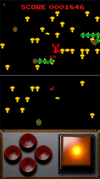 Obraz 0 dla Retro Centipede infest