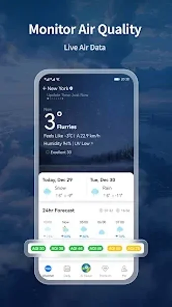 Obraz 0 dla MojiWeather: Weather Rada…
