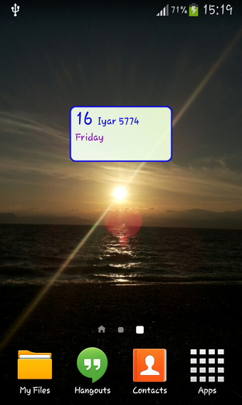 Image 0 pour Hebrew Date Widget