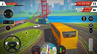 Immagine 1 per Coach Bus Driving Simulat…