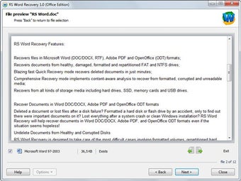 Immagine 0 per RS Word Recovery