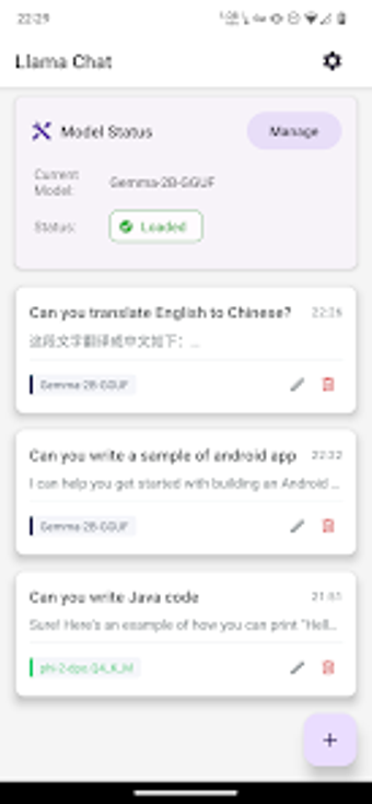 Bild 0 für Llama Chat: Local LLM Cha…