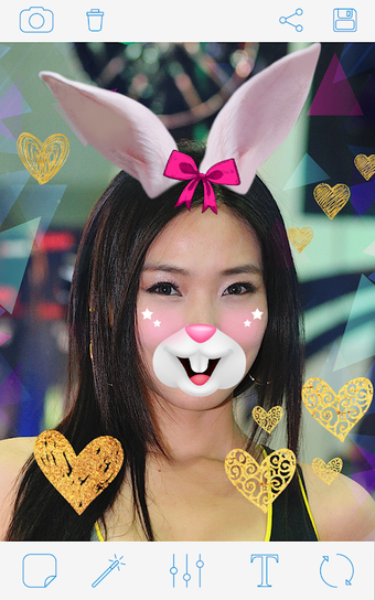 Cute Rabbit Faceの画像0