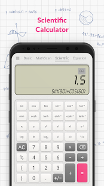 Bild 0 für Calculator Pro  Solve mat…