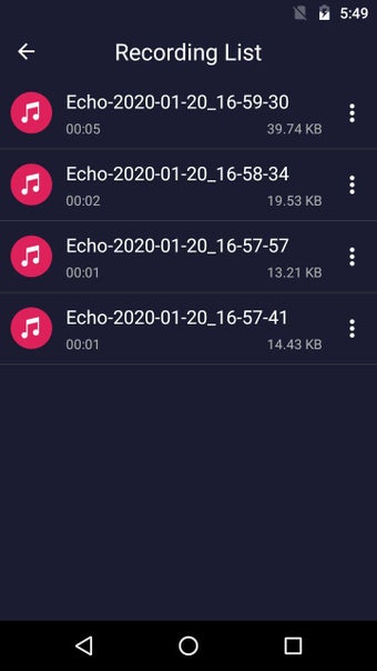 Imagen 0 para Echo Voice Recorder