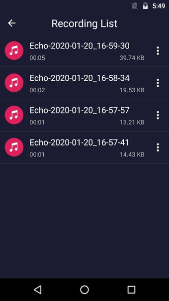 Echo Voice Recorder