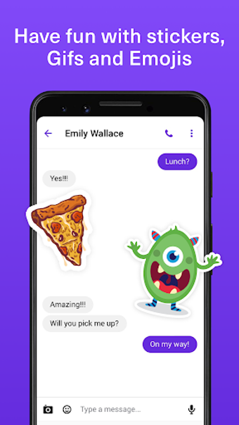 Image 5 pour TextNow - free text + cal…