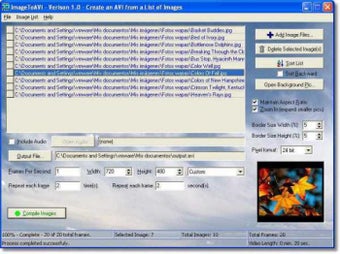 Image 0 pour ImageToAVI